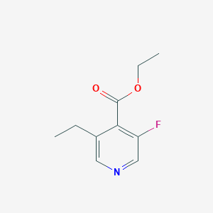 Ethyl 3-ethyl-5-fluoropyridine-4-carboxylate