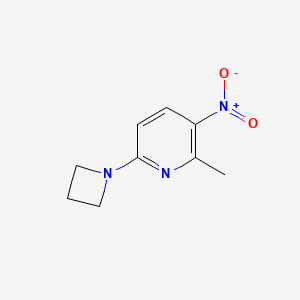 6-(Azetidin-1-yl)-2-methyl-3-nitropyridine