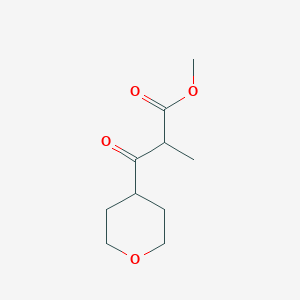 Methyl 3-(4-tetrahydropyranyl)-2-methyl-3-oxopropanoate