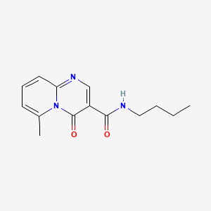 4H-Pyrido(1,2-a)pyrimidine-3-carboxamide, N-butyl-6-methyl-4-oxo-