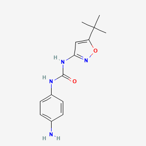 1-(4-Aminophenyl)-3-(5-tert-butylisoxazol-3-yl)urea