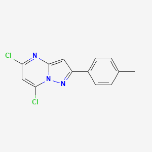 5,7-Dichloro-2-(4-methylphenyl)pyrazolo[1,5-A]pyrimidine