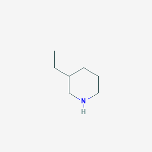 molecular formula C7H15N B083586 3-乙基哌啶 CAS No. 13603-10-6
