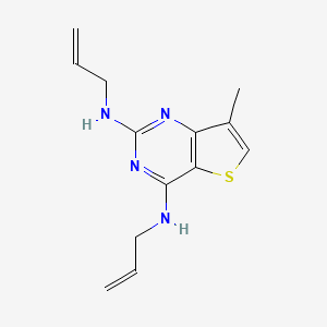 2,4-Diallylamino-7-methylthieno[3,2-d]pyrimidine
