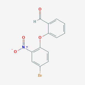 2-(4-Bromo-2-nitrophenoxy)benzaldehyde
