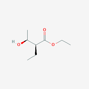 (2S,3S)-2-Ethyl-3-hydroxybutyric acid ethyl ester