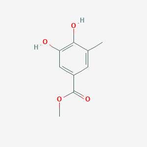 molecular formula C9H10O4 B8358899 Methyl 3,4-dihydroxy-5-methylbenzoate 