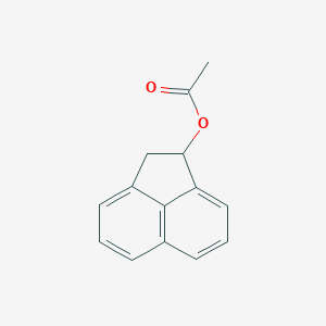 molecular formula C14H12O2 B083591 1-Acetoxyacenaphthene CAS No. 14966-36-0