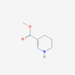 molecular formula C7H11NO2 B083592 Methyl 1,4,5,6-tetrahydropyridine-3-carboxylate CAS No. 14997-05-8