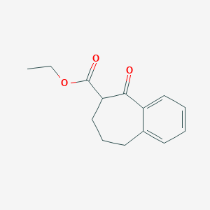 ethyl 6,7,8,9-tetrahydro-5-oxo-5H-benzocycloheptene-6-carboxylate