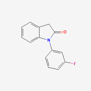 1-(3-fluorophenyl)-2(1H,3H)-indolone