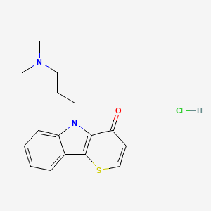 5-[3-(dimethylamino)propyl]thiino[3,2-b]indol-4(5H)-one hydrochloride