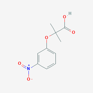2-Methyl-2-(3-nitrophenoxy)propanoic acid