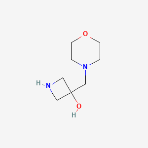 3-(Morpholin-4-ylmethyl)azetidin-3-ol