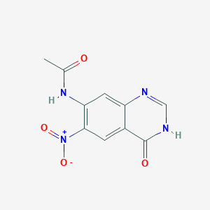 7-acetamido-6-nitro-3H-quinazolin-4-one