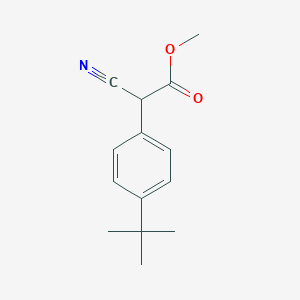 Methyl (4-tert-butylphenyl)cyanoacetate