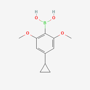 (4-Cyclopropyl-2,6-dimethoxyphenyl)boronic acid