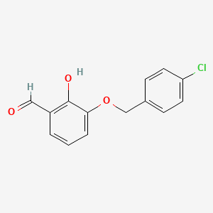 3-(4-Chloro-benzyloxy)-2-hydroxy-benzaldehyde
