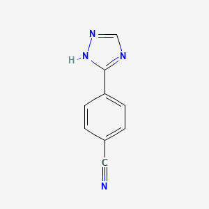 4-(1H-[1,2,4]triazol-3-yl)-benzonitrile