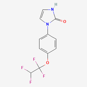 1-[4-(1,1,2,2-tetrafluoroethoxy)phenyl]-2(1H,3H)-imidazolone