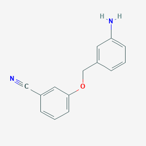 3-[3-Aminobenzyloxy]benzonitrile