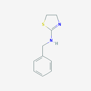 molecular formula C10H12N2S B083603 N-benzyl-4,5-dihydro-1,3-thiazol-2-amine CAS No. 13578-57-9