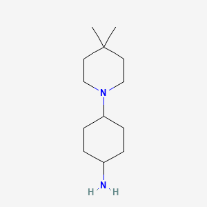 4-(4,4-Dimethyl-piperidin-1YL)-cyclohexylamine