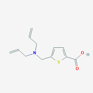 5-Diallylaminomethyl-thiophene-2-carboxylic acid