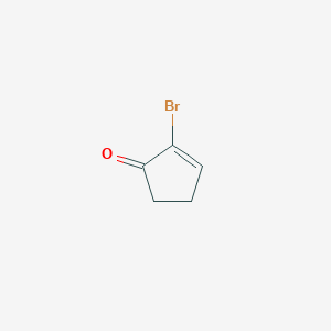 molecular formula C5H5BrO B083605 2-Bromocyclopent-2-enone CAS No. 10481-34-2