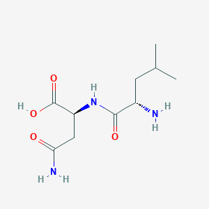molecular formula C10H19N3O4 B083607 Leu-Asn CAS No. 14608-81-2