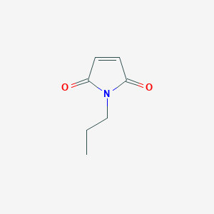molecular formula C7H9NO2 B008361 1-Propyl-1H-pyrrole-2,5-dione CAS No. 21746-40-7