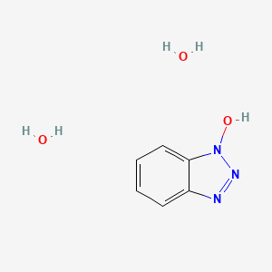 molecular formula C6H9N3O3 B8361473 1H-benzo[d][1,2,3]triazol-1-ol dihydrate 