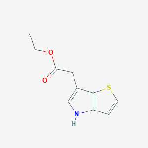 4H-Thieno[3,2-b]pyrrole-6-acetic acid ethyl ester