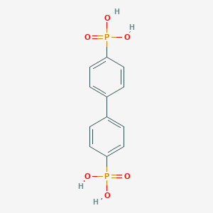 [4-(4-Phosphonophenyl)phenyl]phosphonic acid