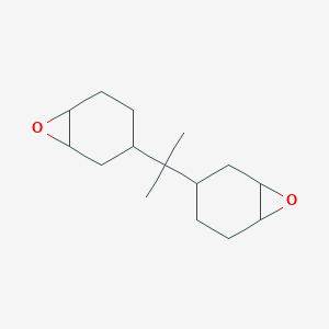molecular formula C15H24O2 B083620 2,2-双(3,4-环氧环己基)丙烷 CAS No. 14513-43-0