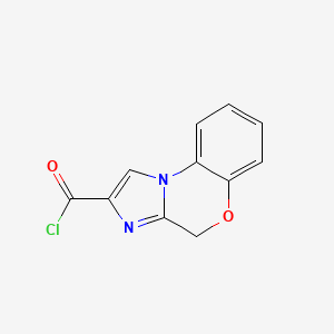 4H-imidazo-[2,1-c][1,4]-benzoxazine-2-carbonyl chloride