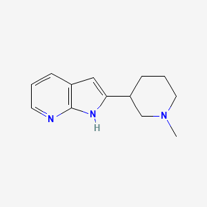 2-(1-Methyl-piperidin-3-yl)-1H-Pyrrolo[2,3-b]pyridine