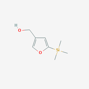 (2-Trimethylsilyl-4-furyl)methanol
