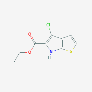 ethyl 4-chloro-6H-thieno[2,3-b]pyrrole-5-carboxylate