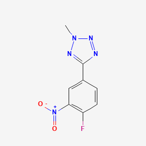 5-(4-Fluoro-3-nitro-phenyl)-2-methyl-2H-tetrazole