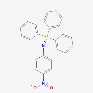 molecular formula C24H19N2O2P B083624 N-(p-Nitrophenyl)triphenylphosphine imide CAS No. 14562-02-8
