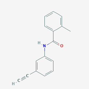 N-(3-ethynylphenyl)-2-methylbenzamide