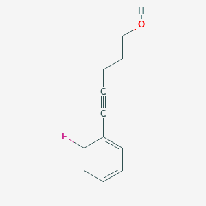 5-(2-Fluorophenyl)pent-4-yn-1-ol