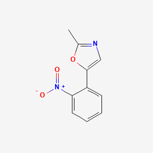 2-Methyl-5-(2-nitrophenyl)oxazole
