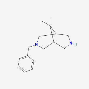 3-Benzyl-9,9-dimethyl-3,7-diazabicyclo[3,3,1]nonane