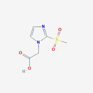 (2-Mesylimidazol-1-yl)-acetic acid