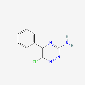 6-Chloro-5-phenyl-1,2,4-triazin-3-amine