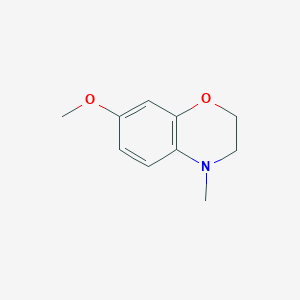 4-methyl-7-methoxy-3,4-dihydro-2H-[1,4]benzoxazine
