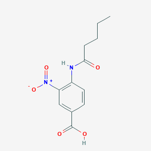 3-nitro-4-(pentanoylamino)benzoic Acid