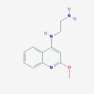 N-(2-Methoxy-4-quinolyl)ethane-1,2-diamine